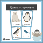 Woordkaarten Pooldieren