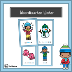 Woordkaarten Winter