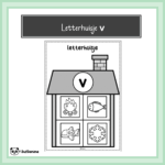 Letterhuisje ‘V’