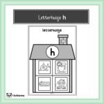 Letterhuisje ‘H’