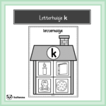 Letterhuisje ‘K’