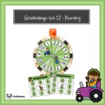 Getallenbingo tot 12 – Boerderij