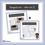 Bewegend leren – tellen tot 10 (School)