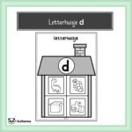 Letterhuisje ‘d’