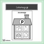 Letterhuisje ‘p’