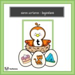 Eieren sorteren – beginklank (Lente)