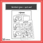 Werkblad rijmen – spot aan! (KBW20026)